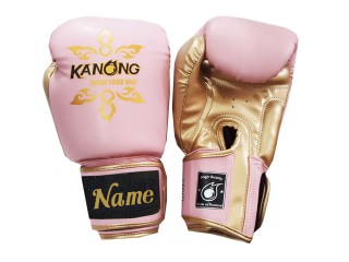 สั่งทำนวมมวย สั่งทำนวมมวยไทยเด็ก ปักข้อมือ : KNGCUST-KIDS-430