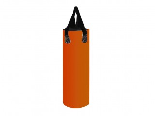 กระสอบทรายแบบแขวน Heavy พร้อมบรรจุ หนัง PU 120 cm  : สีส้ม