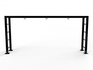 Monkey Bar บาร์โหนปีนป่าย แขวนกระสอบทรายได้ 3 กระสอบ 